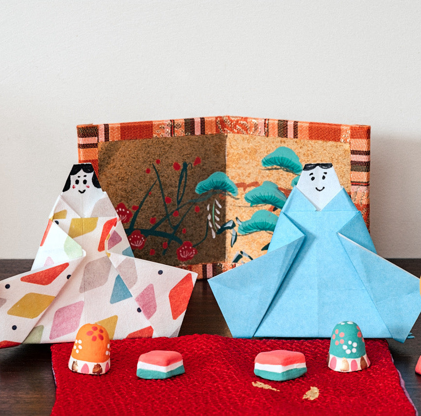 Easy Hina Matsuri Origami Dolls ⋆ Easy craft from Japan
