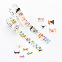 BANDE KITTY DRESS-UP WASHI TAPE STICKER ROLL