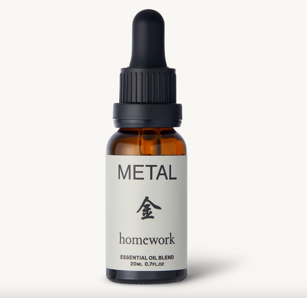 HOMEWORK ESSENTIAL OIL - METAL