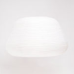 A Saiko Mochi chochin-style Lampshade available at NiMi Projects, made of washi paper and coated wire. Made in Japan.